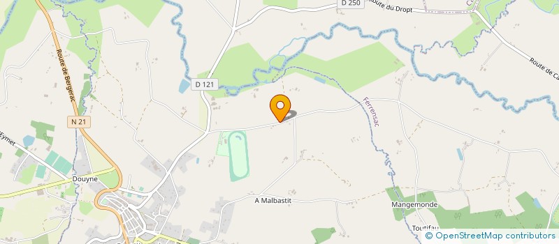 localisation de l'entreprise MADAME MARIE LINE DENIS  CAVARC