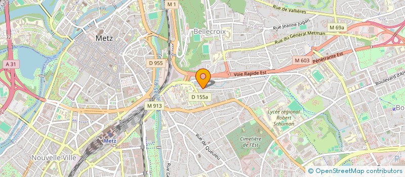 localisation de l'entreprise MADAME MARIE LINE DEPUISET à METZ