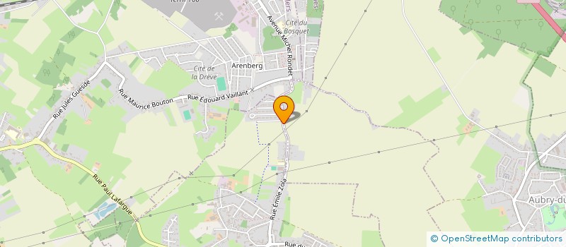 localisation de l'entreprise MADAME MARIE-LINE DEZAUX  BELLAING