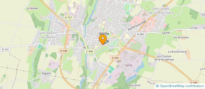 localisation de l'entreprise MADAME MARIE LINE FARDET  MELLE