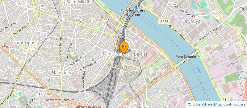 localisation de l'entreprise MADAME MARIE-LINE FAUVEL à BORDEAUX