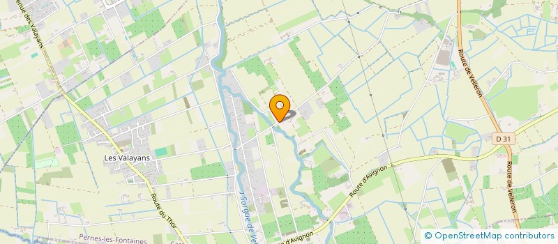 localisation de l'entreprise MADAME MARIE-LINE FISCHER  PERNES-LES-FONTAINES