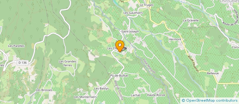 localisation de l'entreprise MADAME MARIE LINE GAUDILLIERE à DEUX-GROSNES