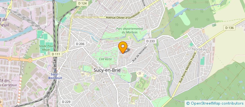 localisation de l'entreprise MADAME MARIE LINE GAUVIN  SUCY-EN-BRIE