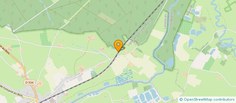 localisation de l'entreprise MADAME MARIE-LINE GOZDZIK  LANDRECIES