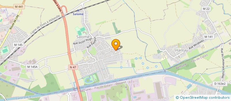 localisation de l'entreprise MADAME MARIE-LINE HURTREZ  SALOME