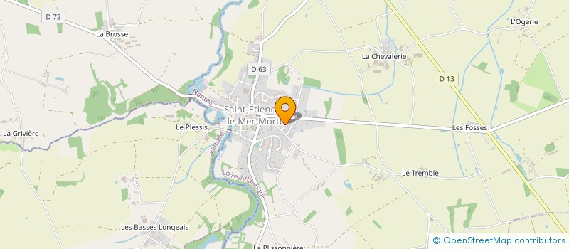 localisation de l'entreprise MADAME MARIE-LINE LE MOAL à SAINT-ETIENNE-DE-MER-MORTE