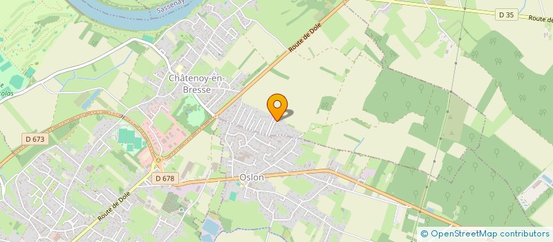 localisation de l'entreprise MADAME MARIE-LINE LEBLANC  CHATENOY-EN-BRESSE