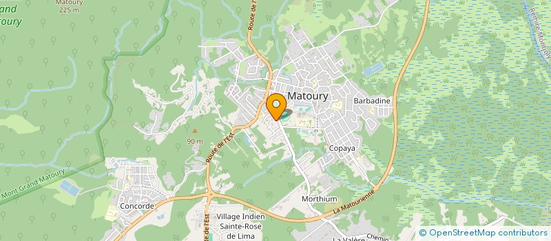 localisation de l'entreprise MADAME MARIE-LINE LEHACAUT  MATOURY