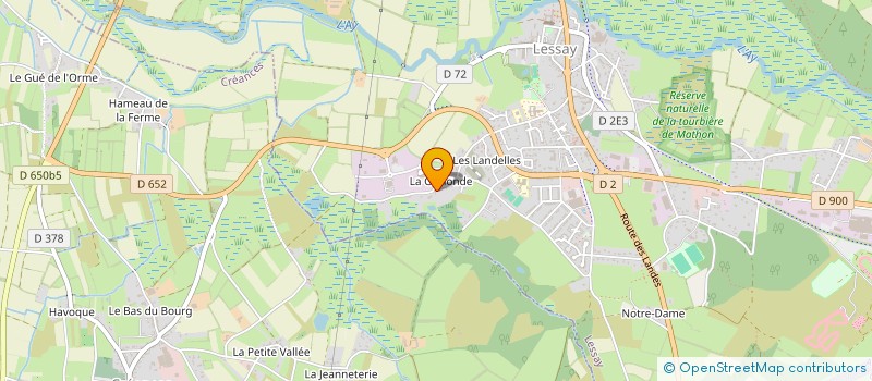 localisation de l'entreprise MADAME MARIE LINE MOULE  LAULNE