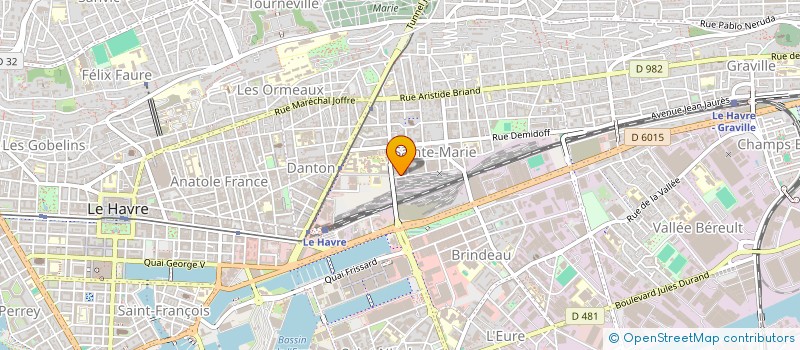 localisation de l'entreprise MADAME MARIE-LINE NARECE à LE HAVRE