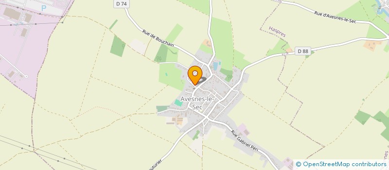 localisation de l'entreprise MADAME MARIE-LINE PALLADE  AVESNES-LE-SEC