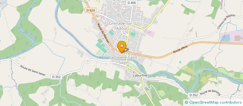 localisation de l'entreprise MADAME MARIE-LINE PINEAU  GRENADE-SUR-L'ADOUR