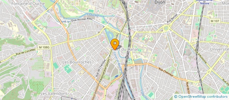 localisation de l'entreprise MADAME MARIE-LINE SOARES à DIJON