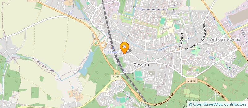 localisation de l'entreprise MADAME MARIE-LINE TROPNAS  CESSON