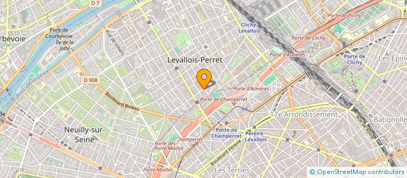 localisation de l'entreprise MADAME MARIE-LINE URBAIN à LEVALLOIS-PERRET