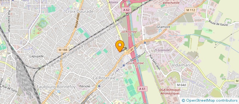 localisation de l'entreprise MADAME MARIE-LINE UZON  TOULOUSE