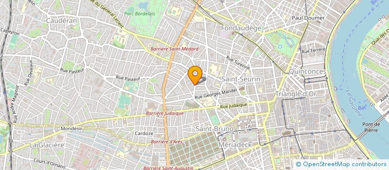 localisation de l'entreprise MADAME MARIE LIQUARD à BORDEAUX