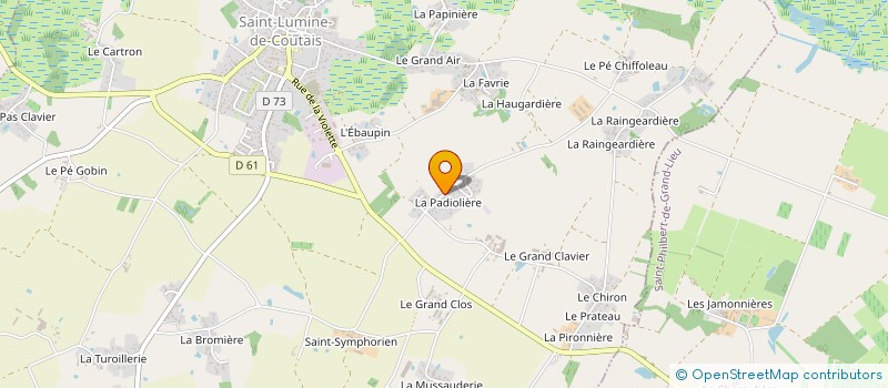 localisation de l'entreprise MADAME MARIE-LISE BRENELIERE à SAINT-LUMINE-DE-COUTAIS