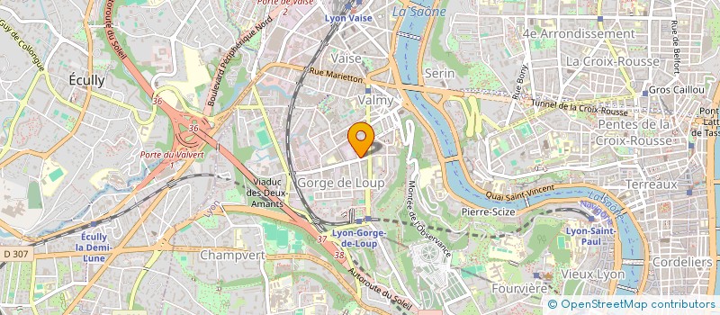 localisation de l'entreprise MADAME MARIE-LISE CHAREL  LYON