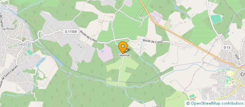 localisation de l'entreprise MADAME MARIE-LISE DESSIS  SADIRAC