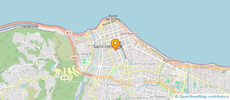 localisation de l'entreprise MADAME MARIE LISE ELMA à SAINT-DENIS