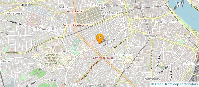 localisation de l'entreprise MADAME MARIE-LISE GRANDIE à BORDEAUX