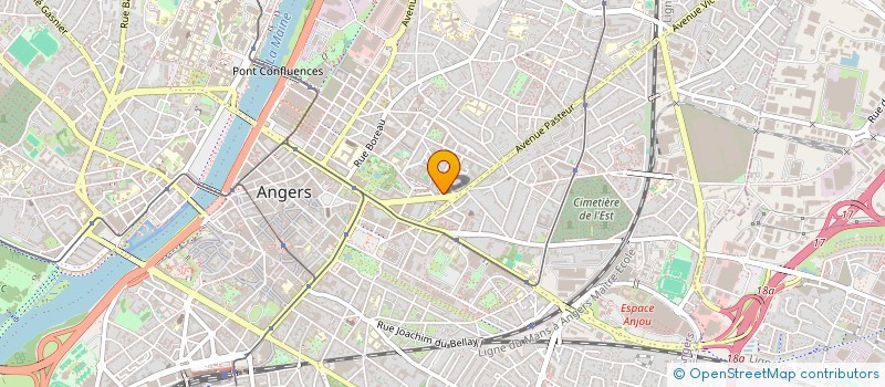 localisation de l'entreprise MADAME MARIE-LISE LHERITIER à ANGERS