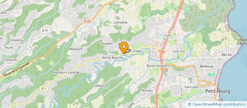 localisation de l'entreprise MADAME MARIE-LISE MEYNARD  PETIT-BOURG