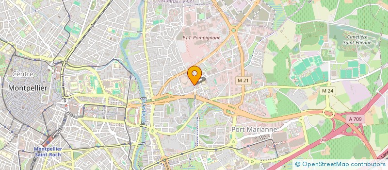 localisation de l'entreprise MADAME MARIE LISE RAMIR à MONTPELLIER
