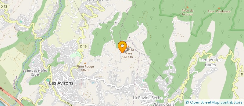 localisation de l'entreprise MADAME MARIE-LISE RICQUEBOURG  LES AVIRONS