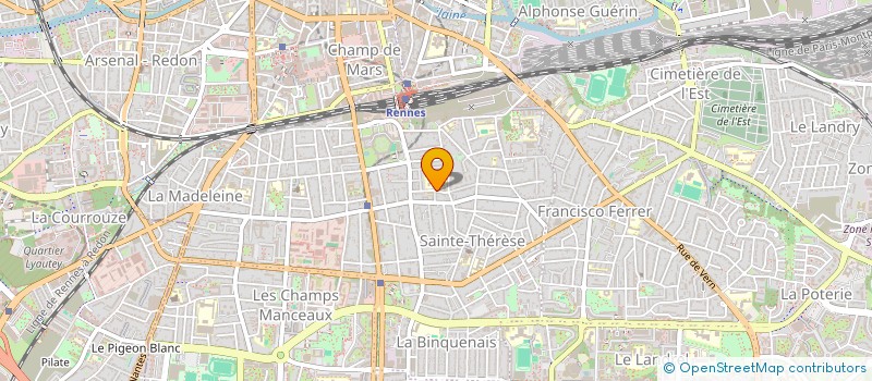 localisation de l'entreprise MADAME MARIE LITOU  DINAN