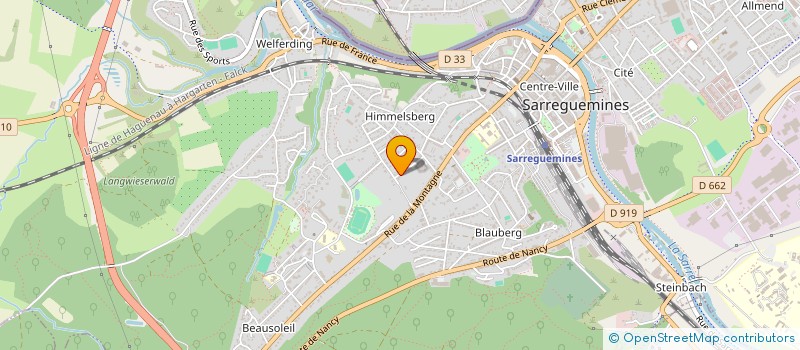 localisation de l'entreprise MADAME MARIE LITZENBURGER à BLIESBRUCK