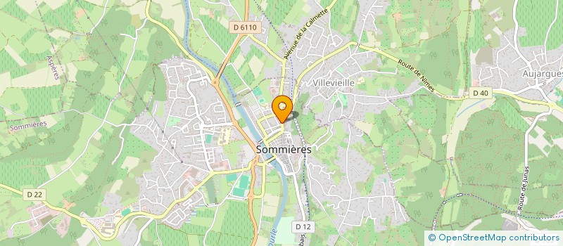 localisation de l'entreprise MADAME MARIE LIVERIS  SOMMIERES