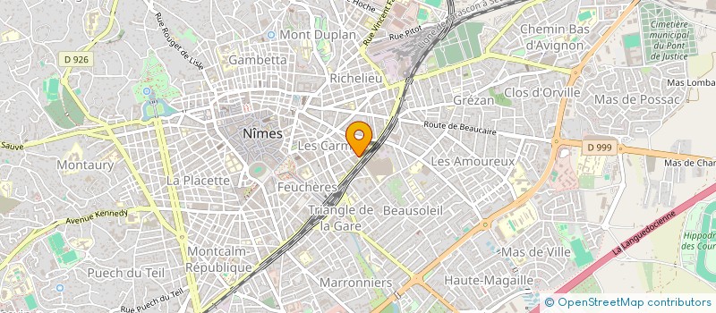 localisation de l'entreprise MADAME MARIE LLOBELL à NIMES