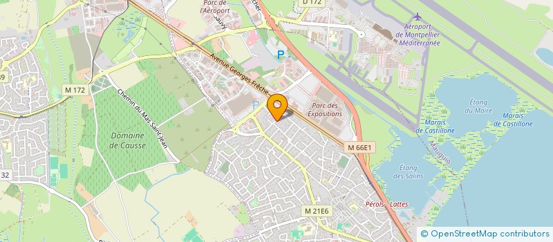 localisation de l'entreprise MADAME MARIE LLORET  PEROLS