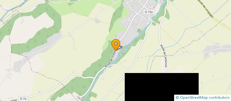 localisation de l'entreprise MADAME MARIE LODATO  BERAT