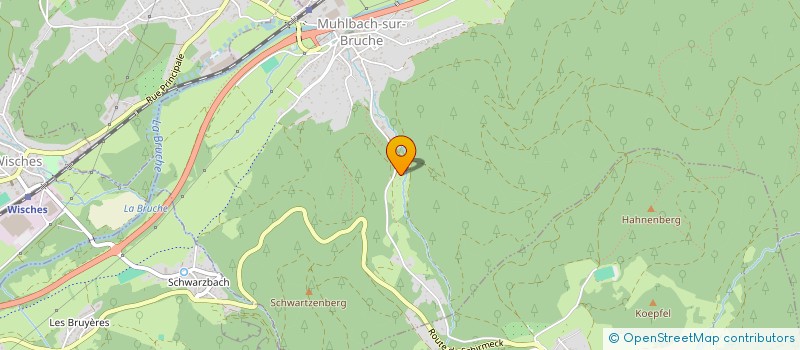 localisation de l'entreprise MADAME MARIE LOECHNER  MUHLBACH SUR BRUCHE