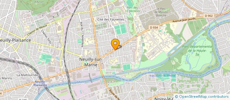 localisation de l'entreprise MADAME MARIE LOGETTE  NEUILLY-SUR-MARNE