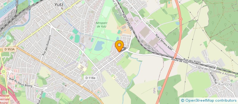 localisation de l'entreprise MADAME MARIE LOHRMANN  GUENANGE