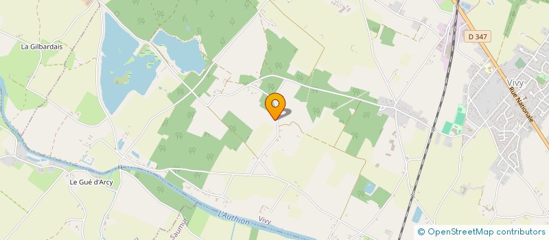 localisation de l'entreprise MADAME MARIE LOIC BENOIT  VIVY