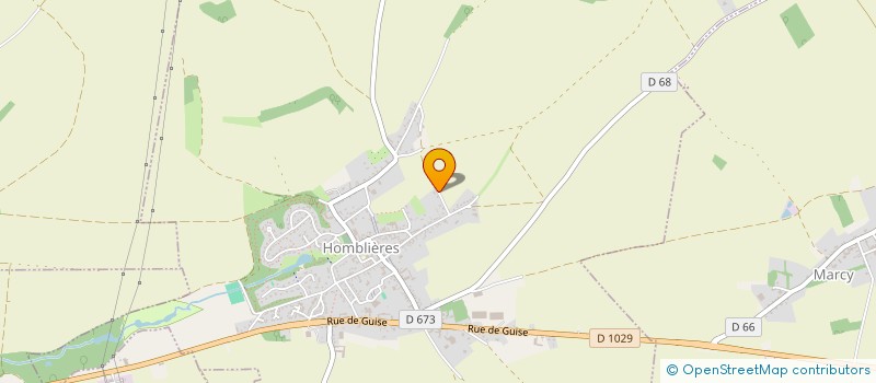 localisation de l'entreprise MADAME MARIE LOILIER à HOMBLIERES