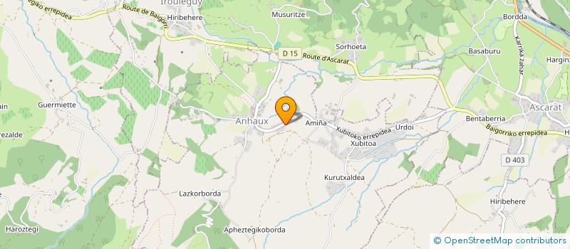 localisation de l'entreprise MADAME MARIE LOISEL  ANHAUX