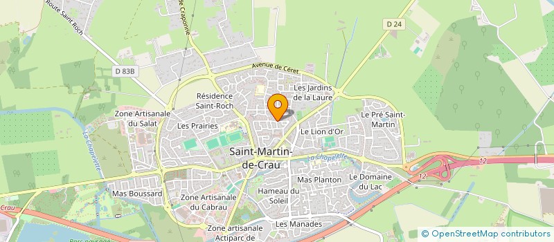 localisation de l'entreprise MADAME MARIE LONGATTE à SAINT-MARTIN-DE-CRAU