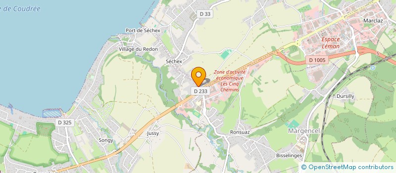 localisation de l'entreprise MADAME MARIE LONGCHO  MARGENCEL