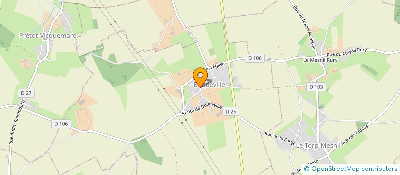 localisation de l'entreprise MADAME MARIE LOOBUYCK  BOUDEVILLE