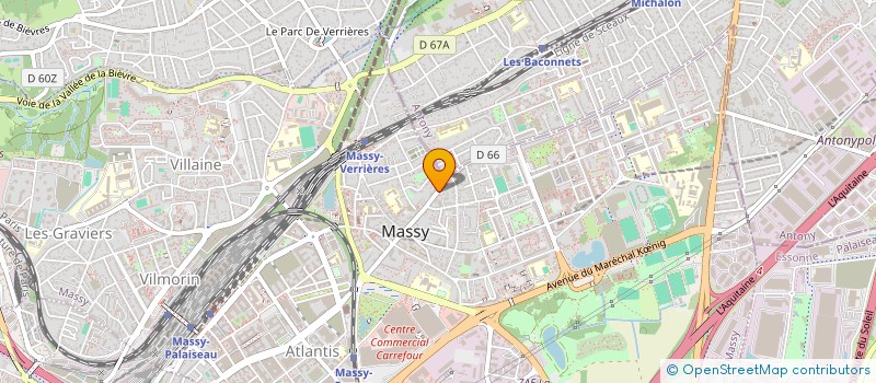 localisation de l'entreprise MADAME MARIE LOPES à MASSY