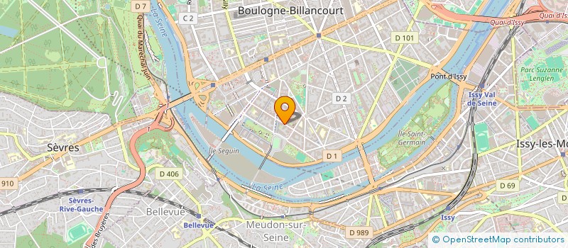 localisation de l'entreprise MADAME MARIE LOPEZ à BOULOGNE-BILLANCOURT