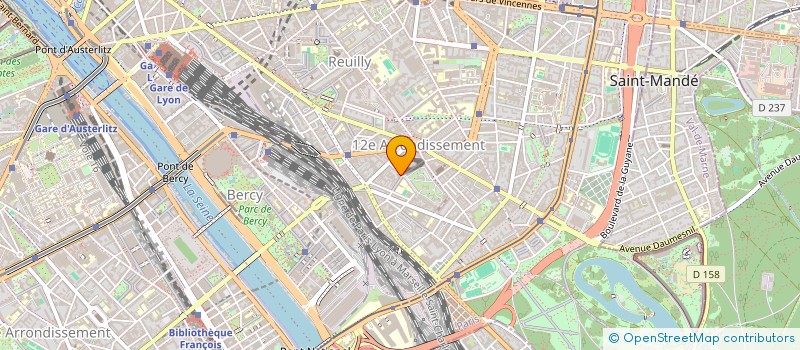 localisation de l'entreprise MADAME MARIE LOPEZ  PARIS