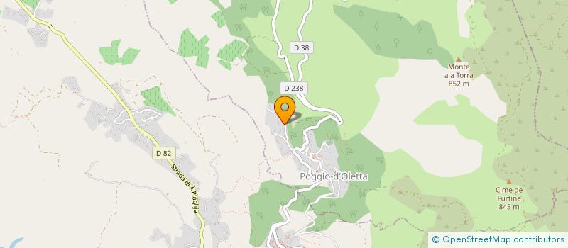 localisation de l'entreprise MADAME MARIE LOPEZ  POGGIO-D'OLETTA